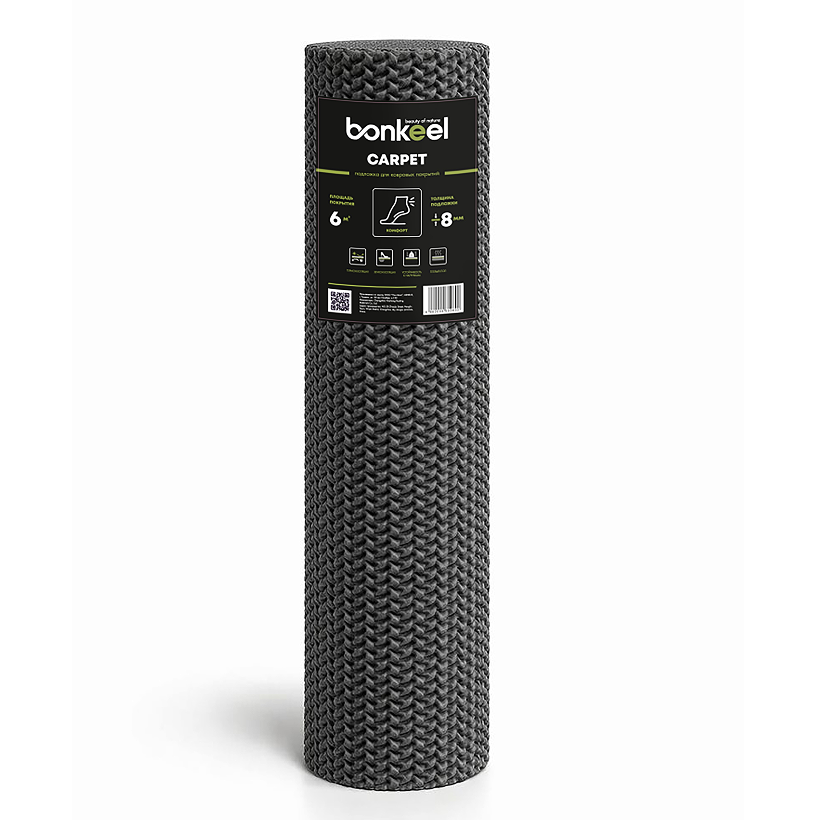 Подложка для ковролина Bonkeel Carpet 8мм 350кг\м³ (1х6\6м2)