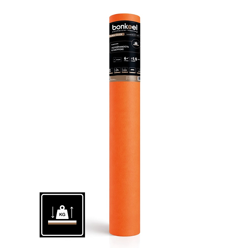 Подложка для SPC Bonkeel Secura Click 1,5мм - 90 кг\м³ (1х6\6м2)