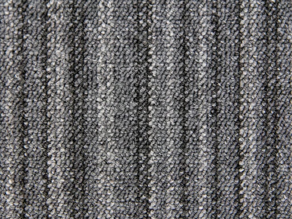 Плитка ковровая Bonkeel Space\Спейс Strip Grey, 50х50, 5м2\уп, PP SD