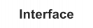 Текстовый логотип Interface
