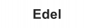Текстовый логотип Edel