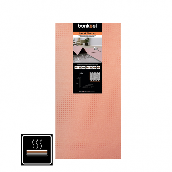 Подложка для ламината и паркета Bonkeel Smart Thermo 1,8мм (1,05х8\8,4м2)