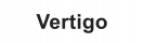 Текстовый логотип Vertigo