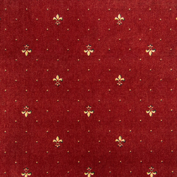 Ковролин HC Bonkeel Fleur De Luxe\Флер Де Люкс 421 красный, 3,66 м, 33 кл. РА 6, 800