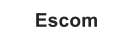Текстовый логотип Escom