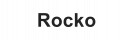 Текстовый логотип Rocko